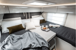 MOBILVETTA premium-klassi matkaautod interjöör