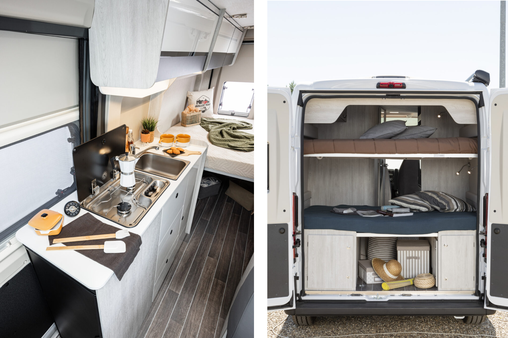 Roller Team Livingstone VAN matkabuss interjöör seest Roller Team Livingstone VAN matkabuss interjöör seest