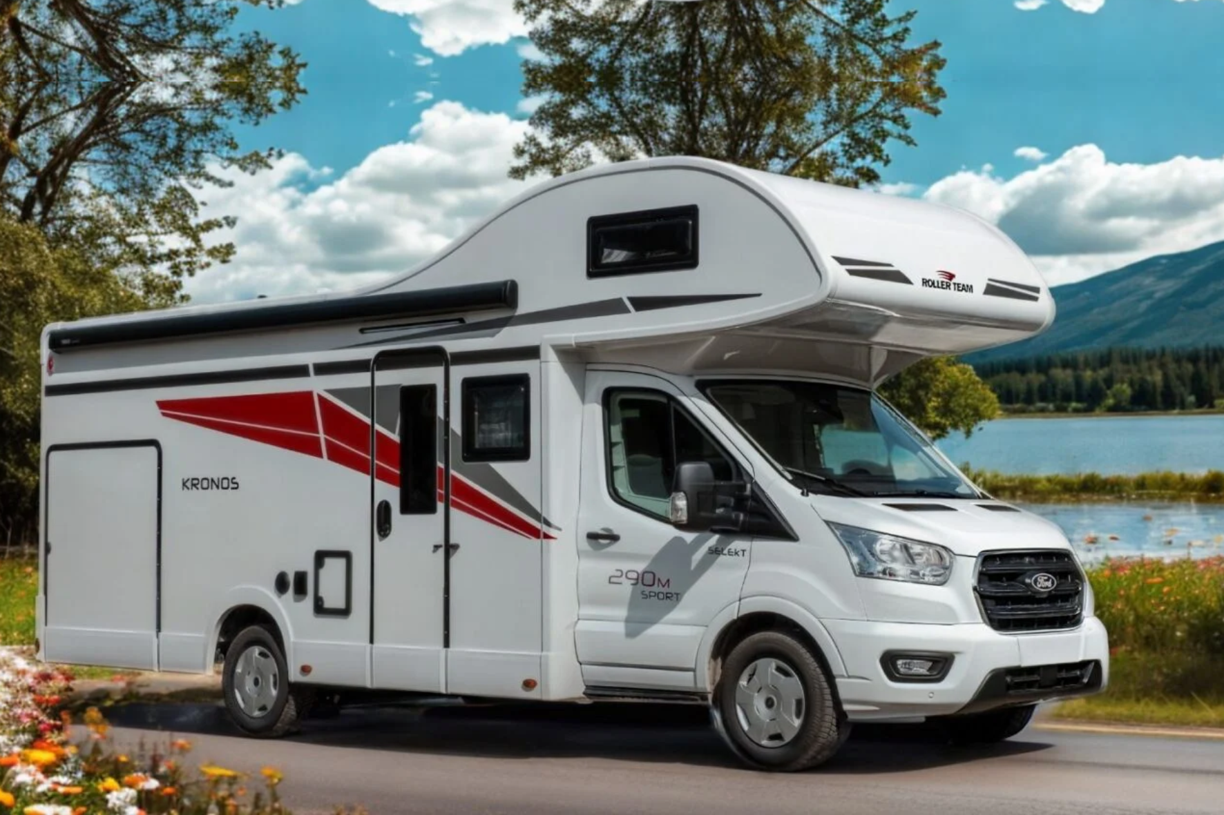 Roller Team Kronos 290M alkooven matkaauto Roller Team Kronos 290M alkooven matkaauto