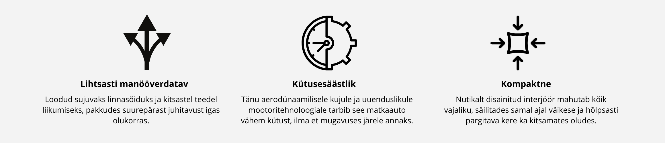 Rolle Team Kronos Fit matkaauto eelised Rolle Team Kronos Fit matkaauto eelised