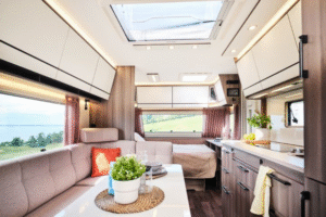 KABE haagissuvila interjöör