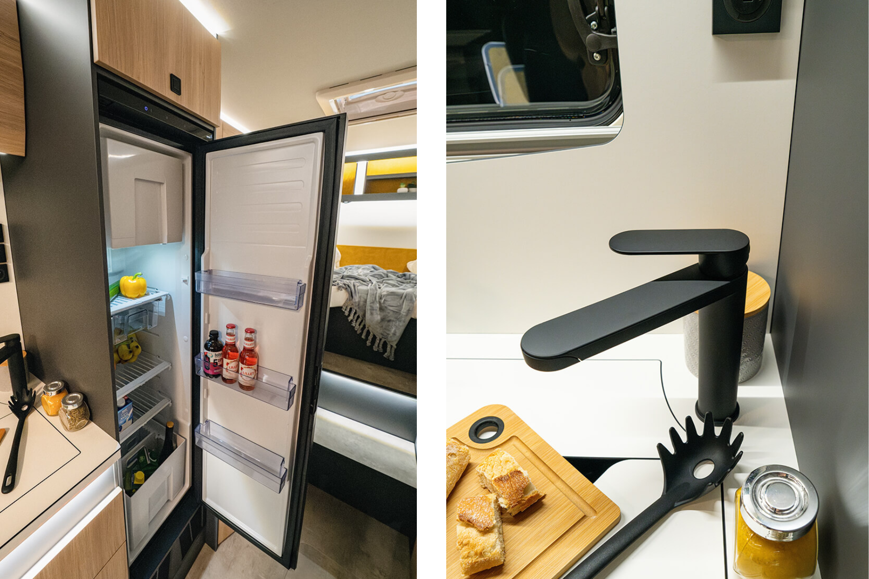 Frankia matkaauto interjöör Frankia matkaauto interjöör